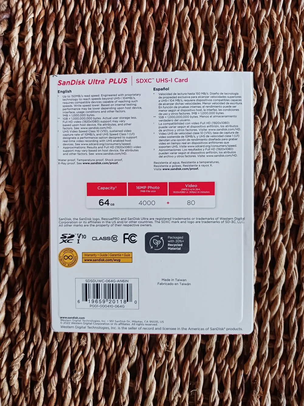 Andis sealed box